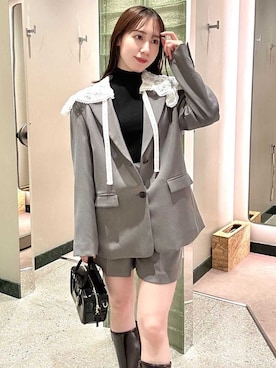 SNIDELさん（レディース・162cm）の秋コーディネート