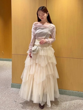 SNIDELさん（レディース・160cm）の冬コーディネート