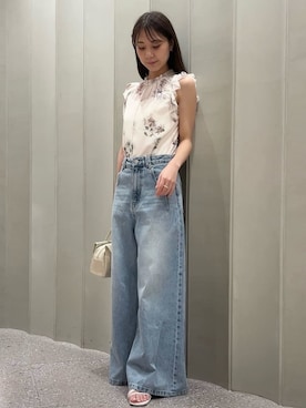 SNIDELさん（レディース・160cm）の夏コーディネート