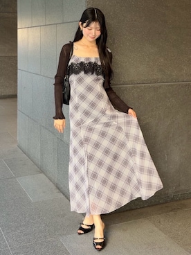 SNIDELさん(レディース・165cm)の夏コーディネート