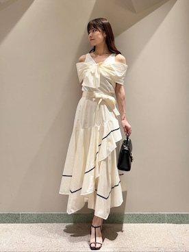 SNIDELさん（レディース・165cm）の夏コーディネート