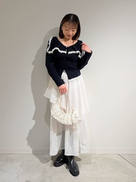 SNIDELさん（レディース・157cm）の冬コーディネート