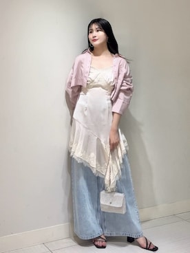 SNIDELさん(レディース・158cm)の夏コーディネート