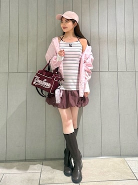 「SNIDEL（スナイデル）のアイテム（財布/小物）」を使った、SNIDELさん（レディース・153cm）の冬コーディネート