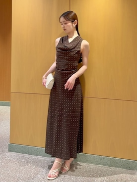 「SNIDEL（スナイデル）のアイテム（バッグ）」を使った、SNIDELさん（レディース・160cm）の春コーディネート