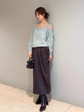 SNIDELさん（レディース・162cm）の秋コーディネート