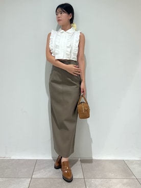 SNIDELさん（レディース・157cm）の夏コーディネート