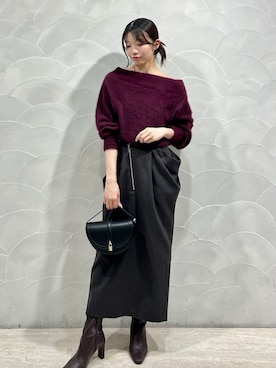 SNIDELさん（レディース・162cm）の秋コーディネート