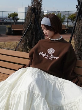 「SNIDEL（スナイデル）のアイテム（シューズ）」を使った、SNIDELさん（レディース・153cm）の春コーディネート