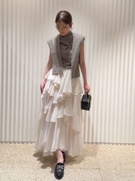 SNIDELさん（レディース・157cm）の秋コーディネート