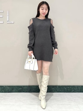 SNIDELさん（レディース・162cm）の秋コーディネート