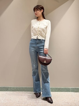 「アイテム（バレッタ/ヘアクリップ）」を使った、SNIDELさん（レディース・165cm）の夏コーディネート