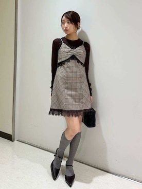 SNIDELさん(レディース・153cm)の秋コーディネート