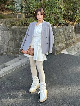 SNIDELさん（レディース・153cm）の冬コーディネート