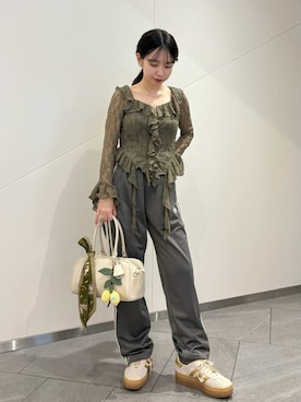 SNIDELさん(レディース・152cm)の冬コーディネート