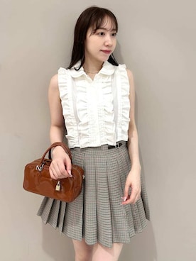 SNIDELさん（レディース・162cm）の夏コーディネート