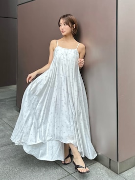 「SNIDEL（スナイデル）のアイテム」を使った、SNIDELさん（レディース・153cm）の夏コーディネート