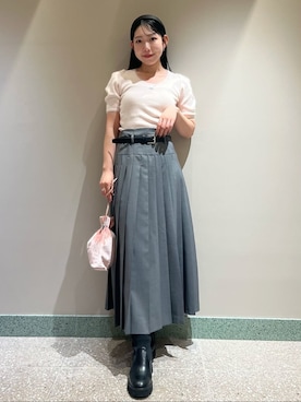 SNIDELさん（レディース・157cm）の秋コーディネート