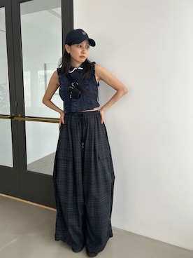 SNIDELさん（レディース・161cm）の夏コーディネート