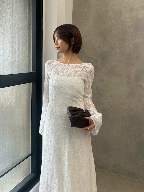 SNIDEL（スナイデル） ワンピース カットレースワンピース : ZOZOTOWN