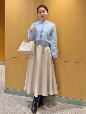 SNIDELさん（レディース・160cm）の冬コーディネート