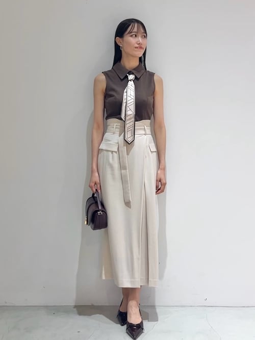 スナイデル　ベルトデザインタイトスカート ベルトデザインタイトスカート | スナイデル(SNIDEL) | マルイ