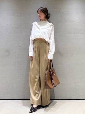 SNIDELさん（レディース・162cm）の秋コーディネート