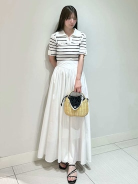 SNIDELさん（レディース・155cm）の春コーディネート