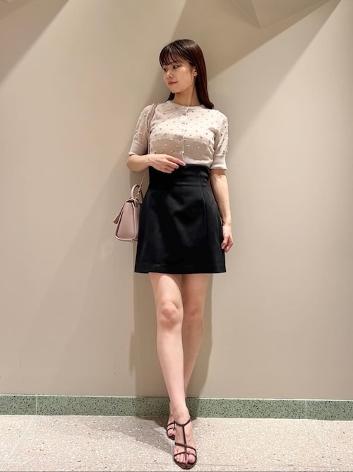 SNIDEL ベルトヒールサンダル SNIDEL 「SNIDEL」 ヒールサンダル MEDIUM ブラック レディース