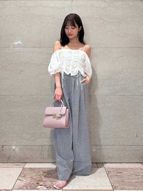 セール】【00サイズあり】バリエワイドパンツ（その他パンツ