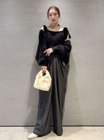 SNIDEL（スナイデル）の「ラメニットアンサンブルプルオーバー（ニット