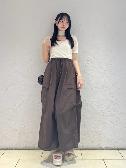 ワイドデザインパンツ（その他パンツ）｜SNIDEL（スナイデル）の