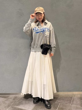 SNIDELさん（レディース・157cm）の春コーディネート