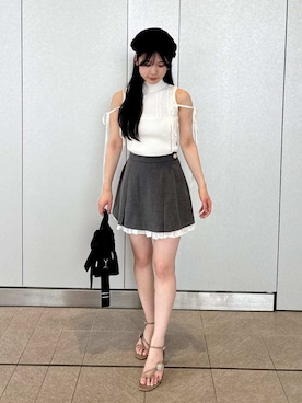 SNIDELさん(レディース・153cm)の夏コーディネート