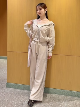 SNIDELさん（レディース・160cm）の夏コーディネート