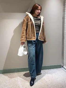 「SNIDEL（スナイデル）のアイテム（シューズ）」を使った、SNIDELさん（レディース・166cm）の秋コーディネート
