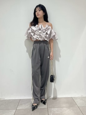 SNIDELさん（レディース・157cm）の冬コーディネート