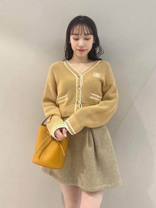 カーディガン Sustainableトラッドカーディガン レディース SNIDEL カーディガン Sustainableトラッドカーディガン