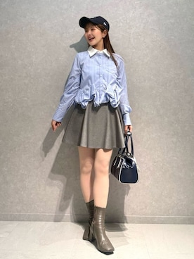 SNIDELさん（レディース・153cm）の夏コーディネート