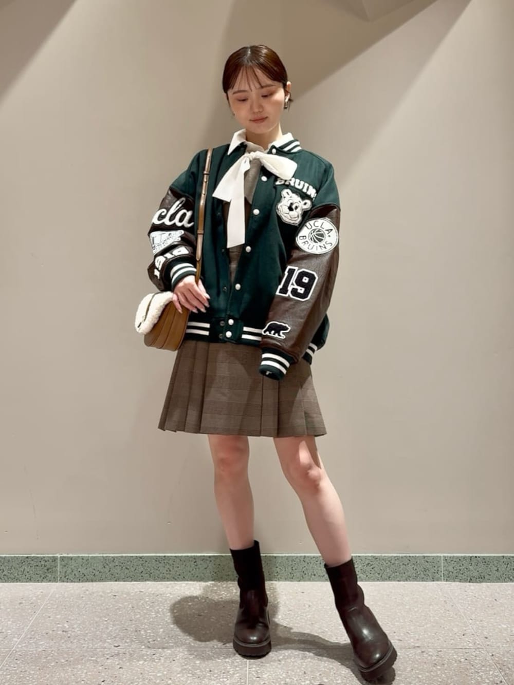 SNIDEL スタジャン SNIDEL(SNIDEL)｜SNIDELのスタジャンを使ったコーディネート - WEAR