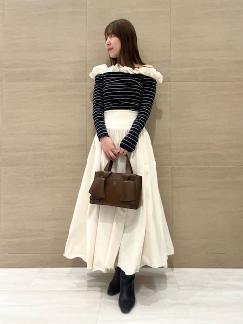 バルーンフリルニットプルオーバー（ニット/セーター）｜SNIDEL