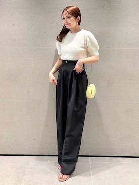 「SNIDEL（スナイデル）のアイテム（バッグ）」を使った、SNIDELさん（レディース・153cm）の春コーディネート