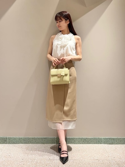 シンプルナロースカート（スカート）｜SNIDEL（スナイデル）の