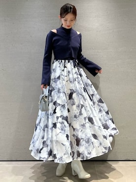 SNIDELさん（レディース・159cm）の秋コーディネート