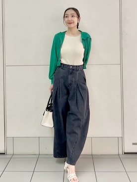 SNIDELさん(レディース・165cm)の夏コーディネート