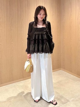 SNIDELさん(レディース・157cm)の夏コーディネート