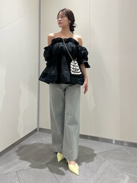 「SNIDEL（スナイデル）のアイテム（シューズ）」を使った、SNIDELさん（レディース・157cm）の春コーディネート