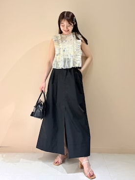 SNIDELさん(レディース・153cm)の夏コーディネート