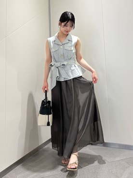 SNIDELさん(レディース・153cm)の夏コーディネート