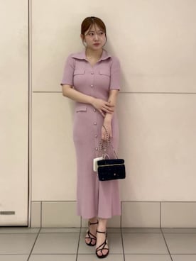 SNIDELさん(レディース・156cm)の夏コーディネート